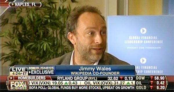 Jimmy Wales - Fox Business Network from the GFLC