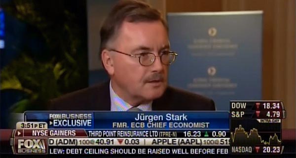 Jurgen Stark - Fox Business Network from the 2013 GFLC