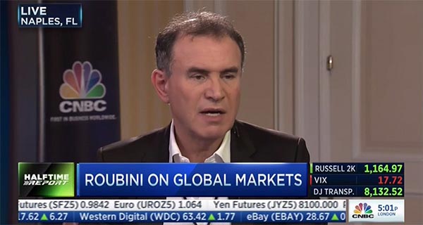 Nouriel Roubini - CNBC from the 2015 GFLC