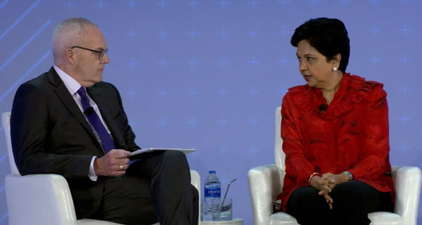 Bryan Durkin, Indra Nooyi - Working the pyramid to help women rise